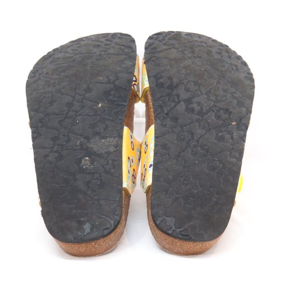 Birkenstock Yellow Flower Print "Sydney" - Picture 7 of 8
